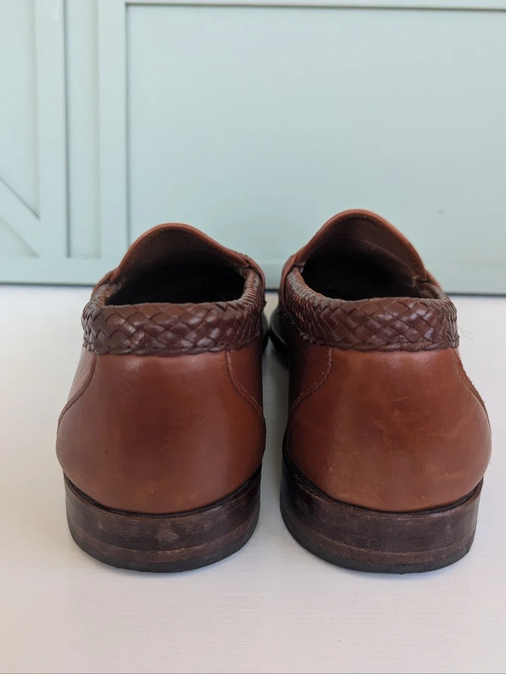 Allen Edmonds Chestnut Brown Leather Tassel Loafers